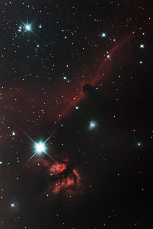 qtav: The Horsehead Nebula (also known as Barnard 33) 3 hours 30 mins of data by Gareth Harding