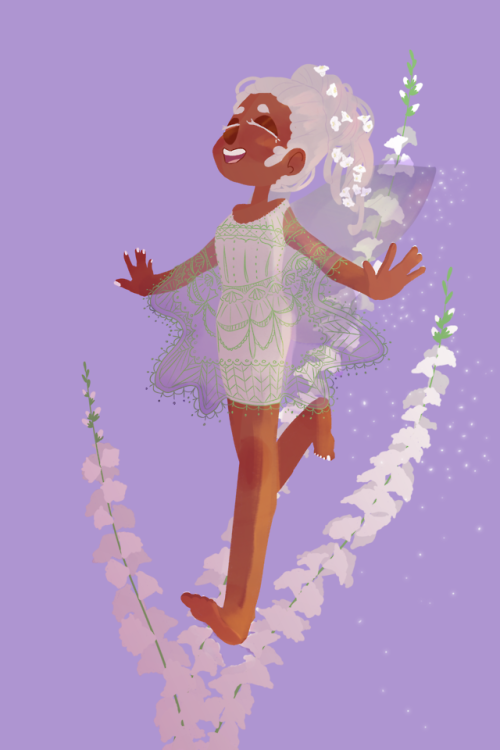 Febufairy day 2: Light Hearted Larkspur