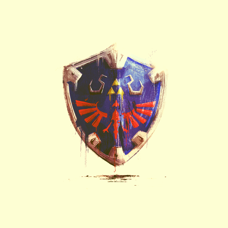 pixalry:  Legend of Zelda: Sword and Shield - Created by Marie Bergeron 