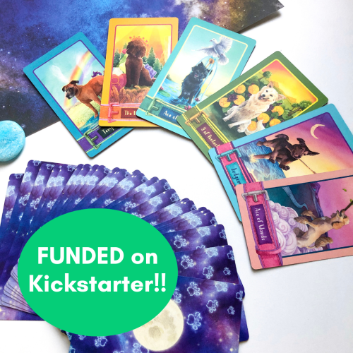 The Barkana, a dog-themed tarot deck, is fully funded on Kickstarter! Want a copy? Get yours right h