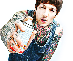  Oli Sykes + Kerrang! Magazine   
