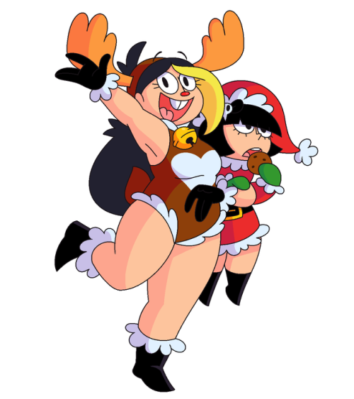 jonathancandraw:Giftmas 2018featuring:@theofficialdm‘s Lonnie@snaxbuns‘s Autumn@rasmuslikestodraw‘s 