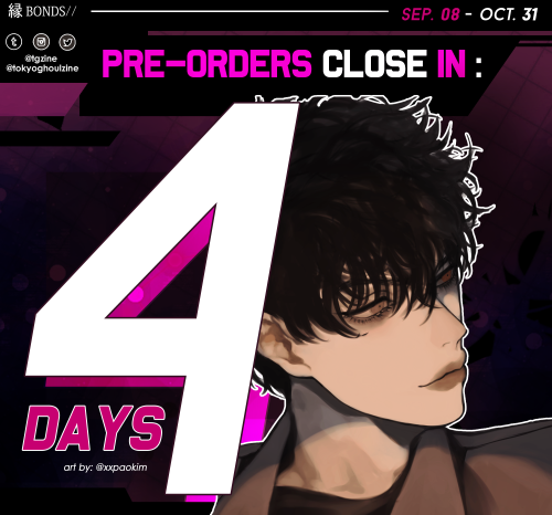 4 DAYS until PREORDERS CLOSE on October 31✨&gt;&gt; STORE &lt;&lt;✨ Giveaway Details