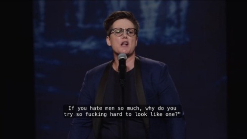 notbecauseofvictories:from Hannah Gadsby: Nanette, exclusively on Netflix