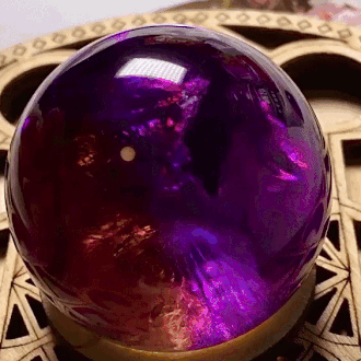 Pondering Amethyst Orbs 🧙 | Source