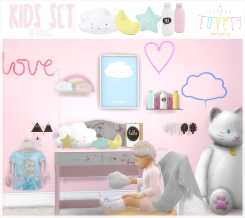 TS4 Kids Set (ALLC)Read more and Download on my blog  http://helen-sims.blogspot.ru/2017/11/ts4-kids