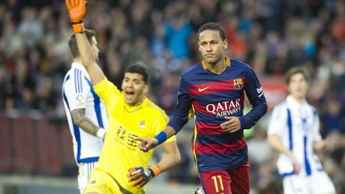 Primera Division - Barcelona 4:0 Real Sociedad (28.11.2015)Tore Barcelona: Neymar 22’ - L. Suá