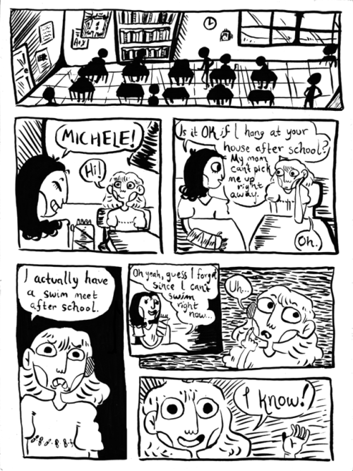 “Ring of Keys;” a comic about lesbian experiences.