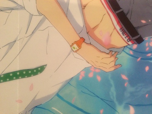 paperhopes:  i was looking at my free! poster today casually staring at rin’s underwear  makoto wears a different brand  and haru –  ah never change, haru 