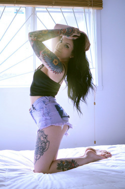 dont-forget-about-inked-girls:  More here Dont Forget About Inked Girls