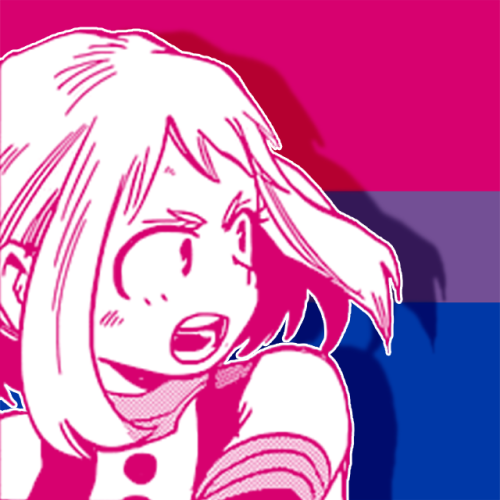 mlm-kiri: Bi Uraraka headers and icons requested by Anon!Free to use, just reblog!Requests are open!