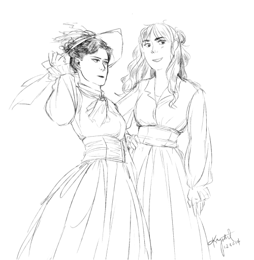 Have some fem!Ereri, Based off of this !! there’s no exact time period to this because this was real