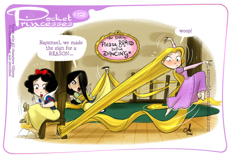 My Junk Drawer on Tumblr: Pocket Princesses 112: Tangled Please reblog, do  not repost Facebook page