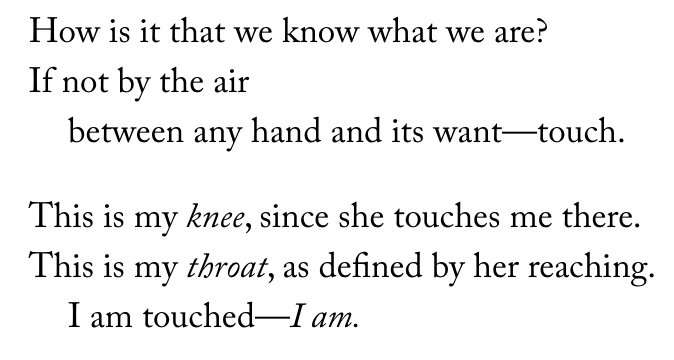 medusagirlfriend: Natalie Diaz, “Isn’t the Air Also a Body, Moving?”