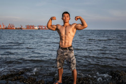 asianmuscleclub:  asian muscle man