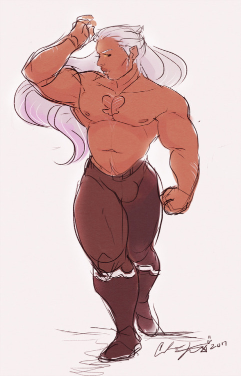 diamondwerewolf:One (1) plus sized Ansem ( his abs are technically still there. they’re protected by