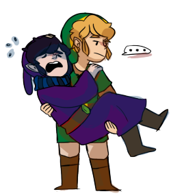 retroregret:  Link just doesn’t care. he