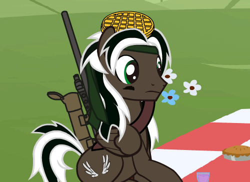 ask-that-brown-pony:  This kind of stuff happens everyday.  XD
