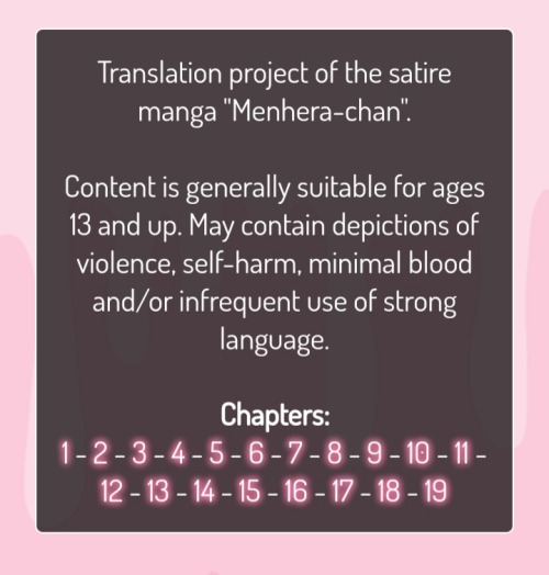 I Just Read Chapter 19 Of Menhera-chan/WC Subculture And I Was Left On The BIGGEST CLIFFHANGER EVER!!!