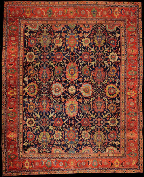 hadrian6:  Ziegler Mahal Carpet. circa 1800. porn pictures