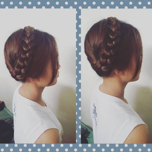 Hairstyle of the day by @ysa.ixiv . ❤ #hotd #love #braid #sis