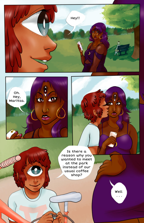 rainygay:  Wow! I’ve been working on this comic nearly all this month, and it’s finally done!! I’ve had this comic laid out for about a year, and had just never gotten around to actually finishing it. Well, next week, I’m pleased to say that I,