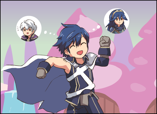 thejohnsu: Chrom Joins the Lucina!