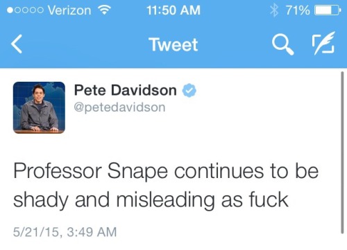 m0xt:  Pete Davidson reviews Harry Potter and the Sorcerer’s Stone 