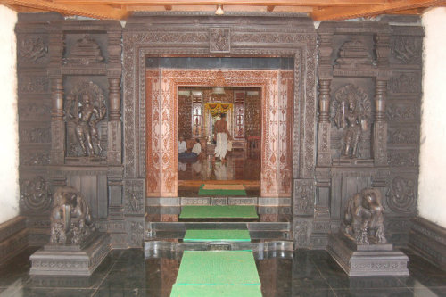 Temple interior, Goa