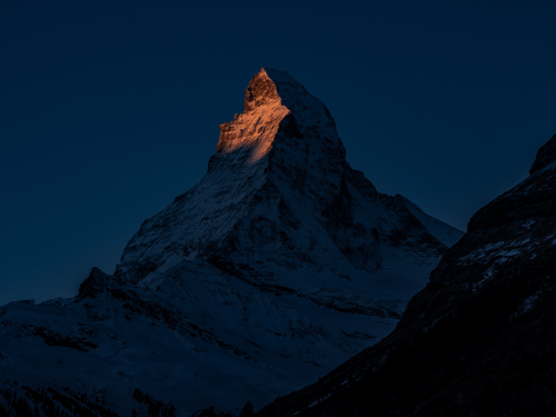 (via ITAP of the Matterhorn at sunrise : itookapicture)