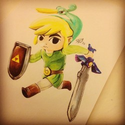 wolfiboi:  Link & Elzo #link #zelda #thelegendofzelda