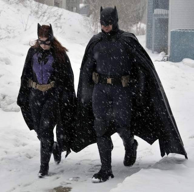 “ Petoskey Batman and Bee Sting were as thick as thieves, getting baptized together in the Jordan River — in northern Michigan. Now they’re archenemies.
The two men, part of a Michigan group that fights crime while dressed as superheroes, accuse each...