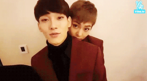 loveholic198:  xiuchen being cuddly for the new year 