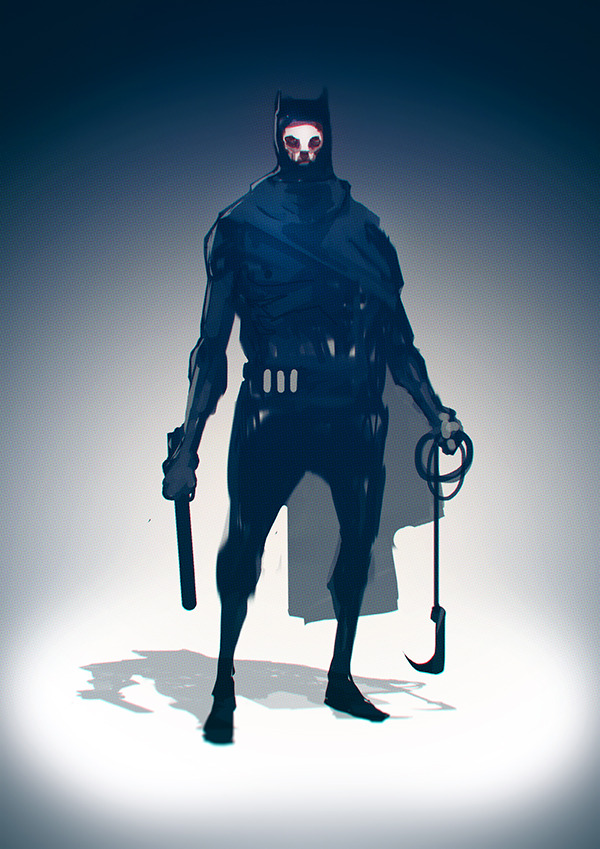 torvenius:  lunchbrake doodle pt.1 - 21 min speed painted buttman  time lapse video: