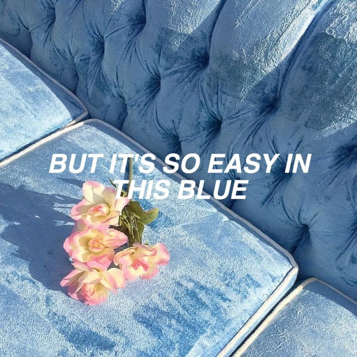 Covered In The Colors Blue Buzzcut Season Lorde
