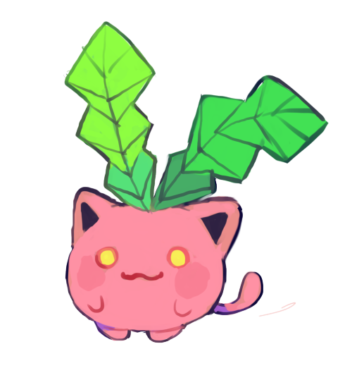 akkacrow:i wanted to draw some pokemon to turn into stickers but i got sooooo lazy, i ended up just 