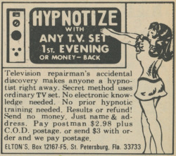 mastercontrol: Hypnotize with any T.V. Set