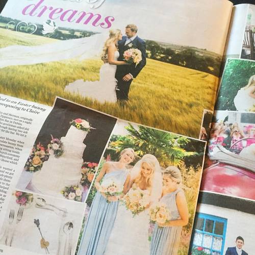 Delighted to see Claire and Herman&rsquo;s stunning Ardmore wedding featured in the Irish Independen