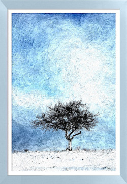 FotoSketcher - Winter tree by FotoSketcher