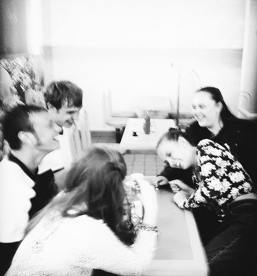 emptylighters: girlwithapumpkintattoo:  “I always miss everyone when I’m not filming, it