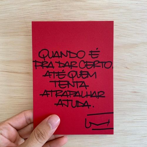 um-cartao:  Nada impede.  #tbt #CartõesRefeitos (em Rio de Janeiro, Rio de Janeiro)https://www.instagram.com/p/CBTWEgop3QP/?igshid=1qnfm7yi0f2wg