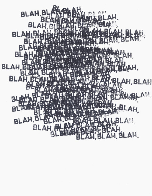 Porn museumuesum:  Mel Bochner BLAH, BLAH, BLAH, photos