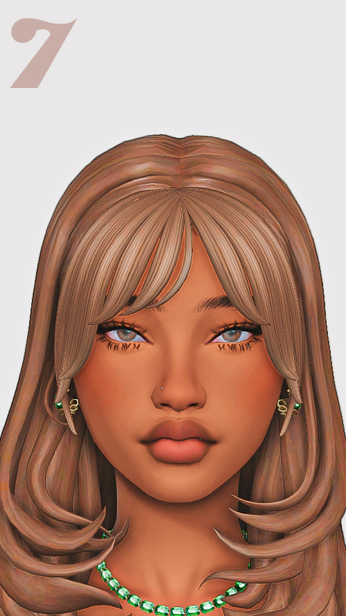 . Bangs....and Side Bangs ? Lol .