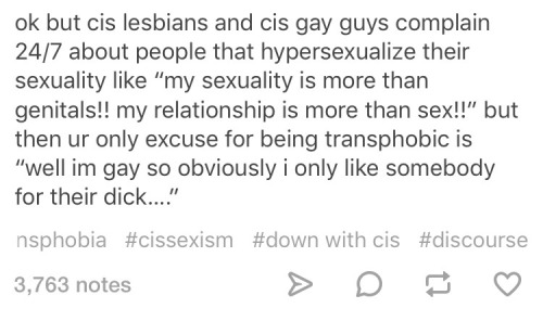 Homophobic hell site: exhibit 8000I didn’t want to reblog this and argue with it because OP is