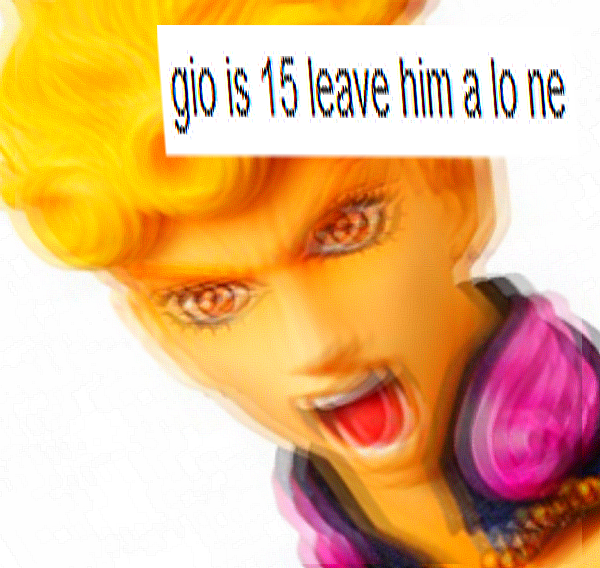 thejjbaconfessional:  YEA THANKS WHY ALL THE GIO HATE???? 