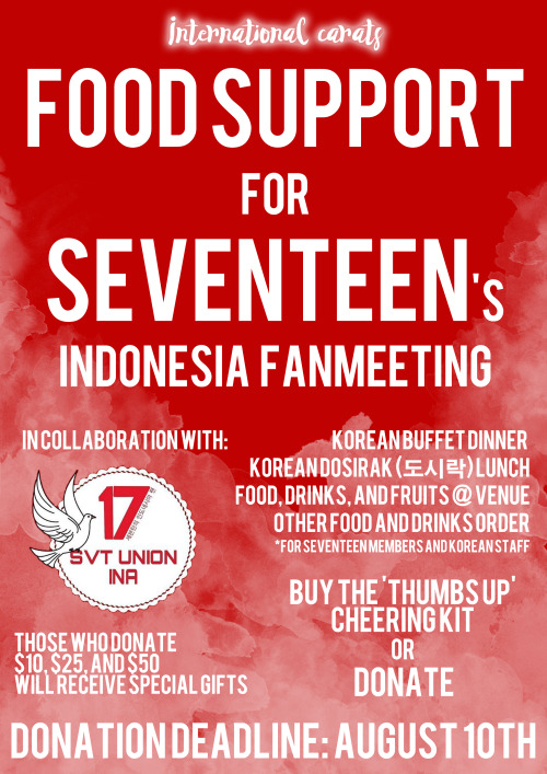 int-carats:  Hello Carats! As many of you might know, SEVENTEEN will be going on an Asia Tour this f