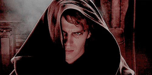 hardyness:Kylo Ren | Anakin Skywalker + Tears“A strange sensation touched the younger man’s cheeks. 