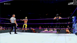 mith-gifs-wrestling: 205 Live’s Gran Metalik and Lince Dorado, proving that perhaps the only thing better than an Asai moonsault is two simultaneous Asai moonsaults.