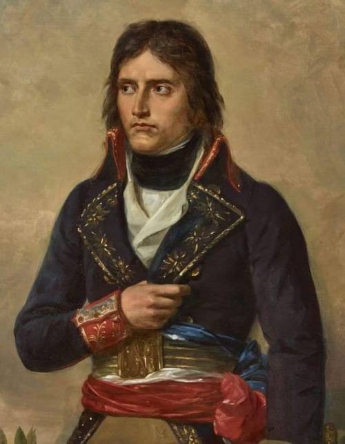 Napoleon Bonaparte, General of the army of Italy, painted by Jean-Sébastien Rouillard.