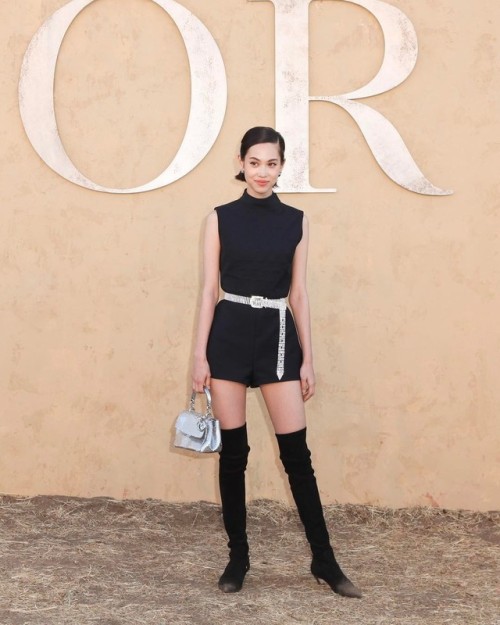 KIKO MIZUHARA at the CHRISTIAN DIOR Resort 2018 show